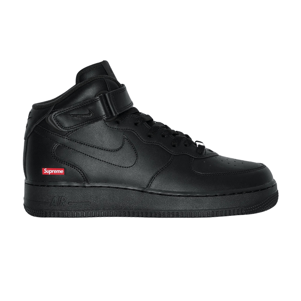 Nike Air Force 1 Mid Supreme Black - FZ8784-001