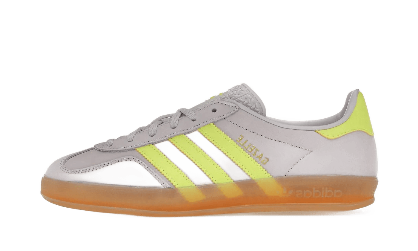 Adidas Gazelle Indoor Silver Dawn Solar Yellow - IH5492