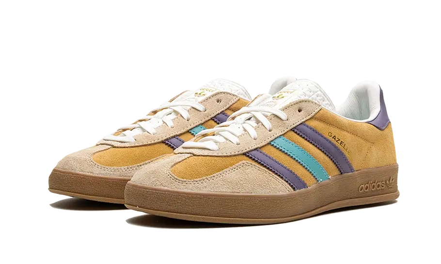 Adidas Gazelle Indoor Glow Orange Shadow Violet - IG1636