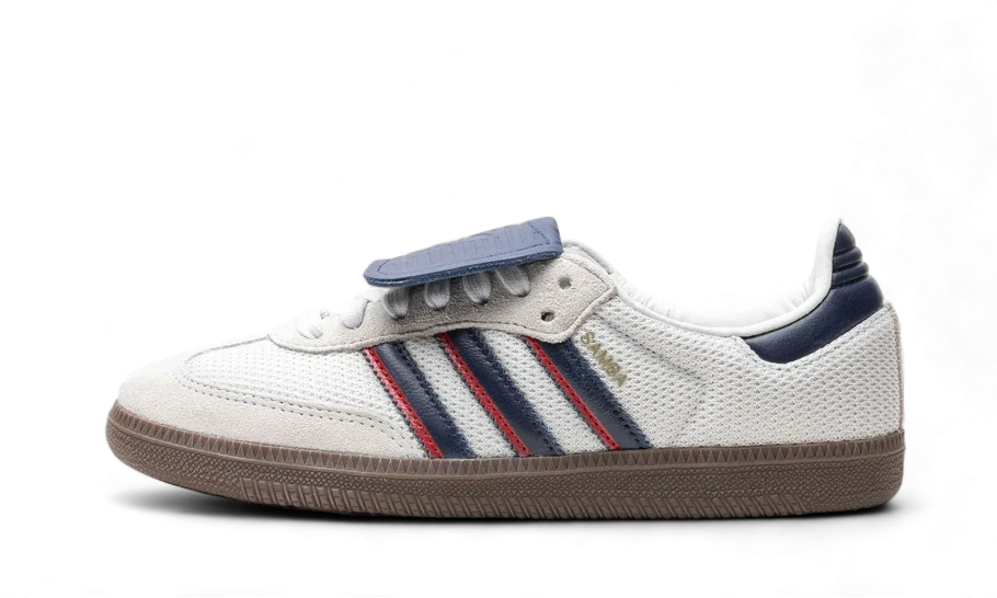 Adidas Samba LT Crystal White Dark Blue Gum - IE9169