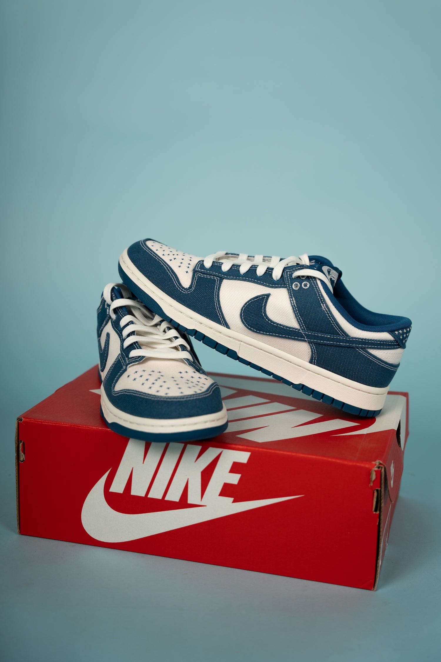 Dunk Low Industrial Blue Sashiko