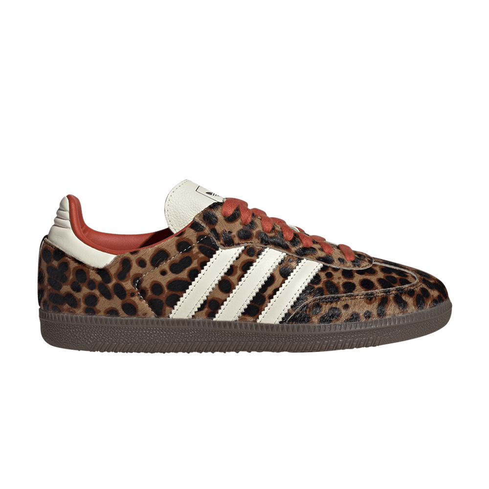 Adidas Samba OG Preloved Red Leopard - JI2734