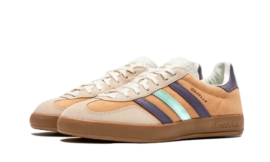 Adidas Gazelle Indoor Glow Orange Shadow Violet  - IG1636