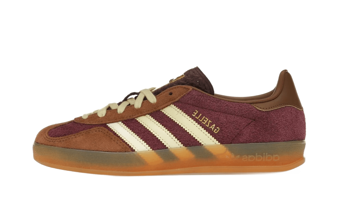 Adidas Gazelle Indoor Maroon Almost Yellow - JI0324
