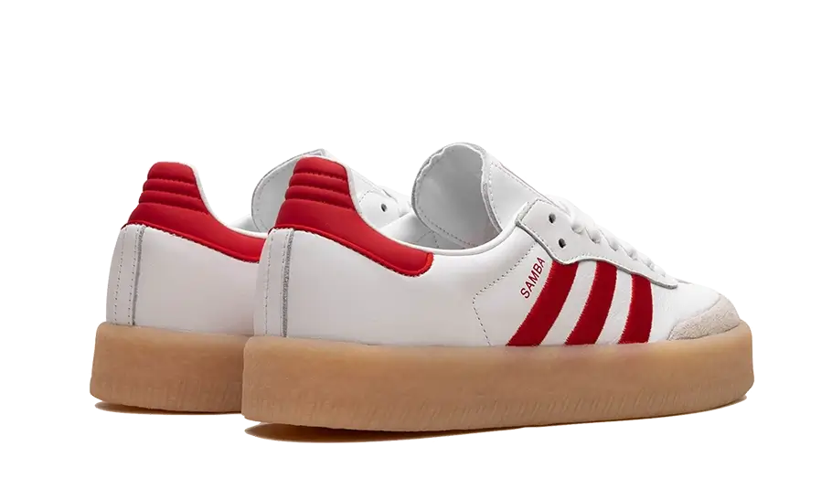 Adidas Sambae White Better Scarlet Gum - ID0438