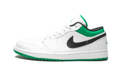 Air Jordan Air Jordan 1 Low White Lucky Green Black - 553558-129 / 553560-065