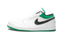 Air Jordan Air Jordan 1 Low White Lucky Green Black - 553558-129 / 553560-065