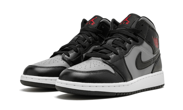 Air Jordan Air Jordan 1 Mid Shadow Red - 554724-096 / 554725-096