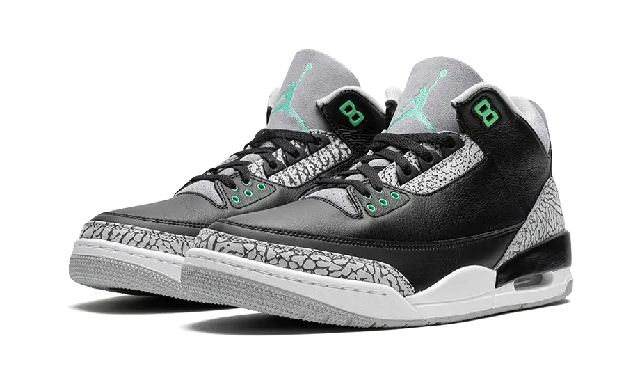 Air Jordan Air Jordan 3 Retro Green Glow - CT8532-031 / DM0967-031