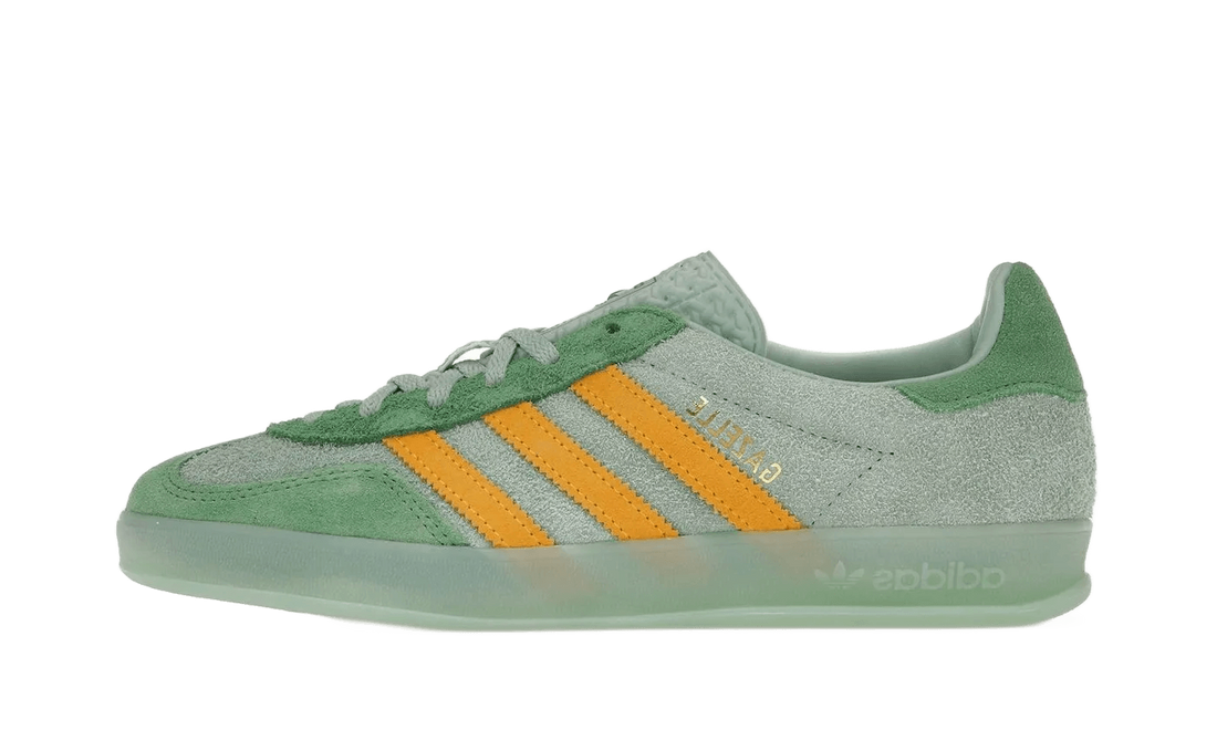 Adidas Gazelle Indoor Hazy Green Crew Yellow - IG6783