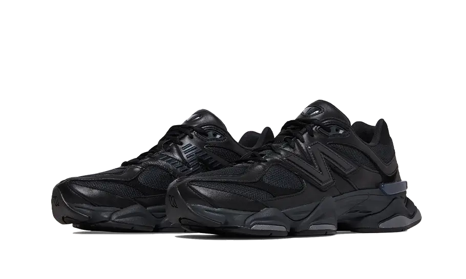 New Balance 9060 Triple Black Leather - U9060NRI