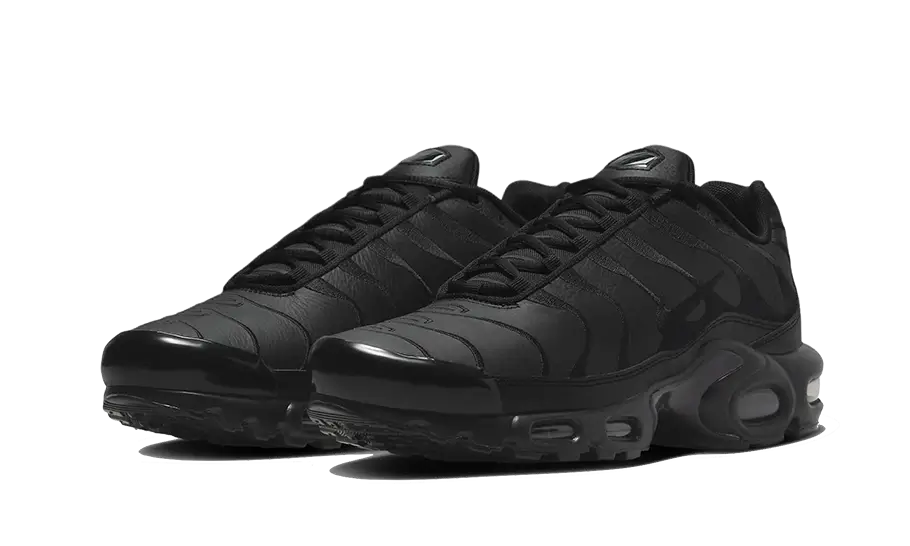 Nike Air Max Plus Triple Black Leather - AJ2029-001