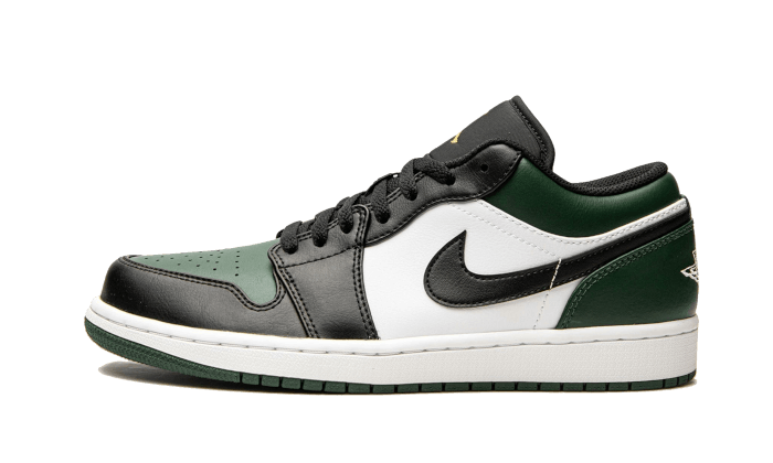 air-jordan-1-low-green-toe-raven-sneakers