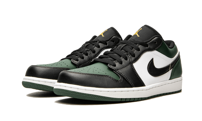 air-jordan-1-low-green-toe-raven-sneakers