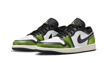 air-jordan-1-low-electric-green-raven-sneakers