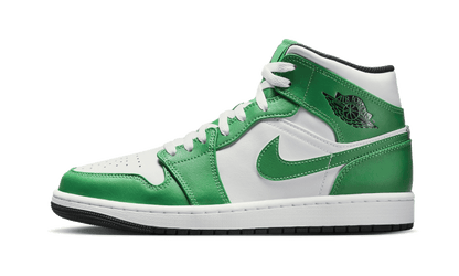 air-jordan-1-mid-lucky-green-raven-sneakers