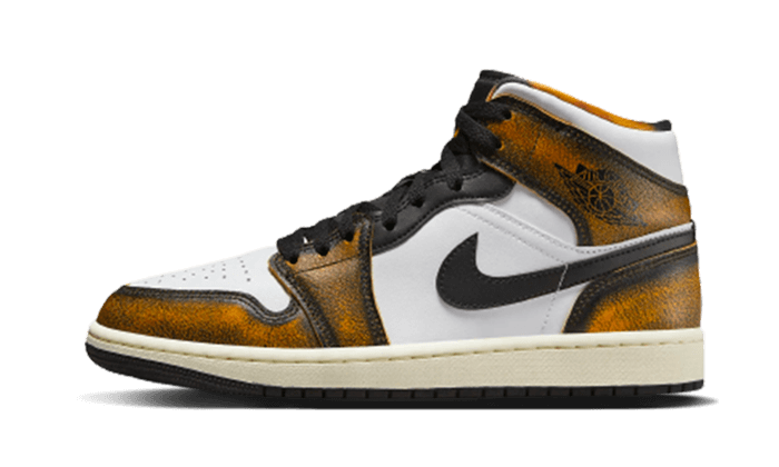 air-jordan-1-mid-se-orange-wear-away-raven-sneakers