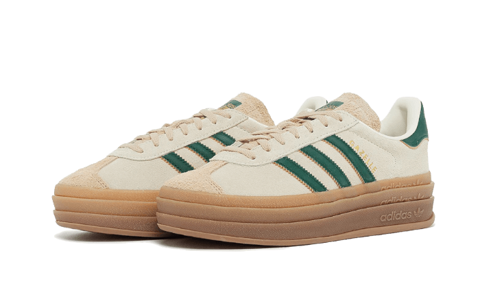 gazelle-bold-magic-beige-collegiate-green-raven-sneakers