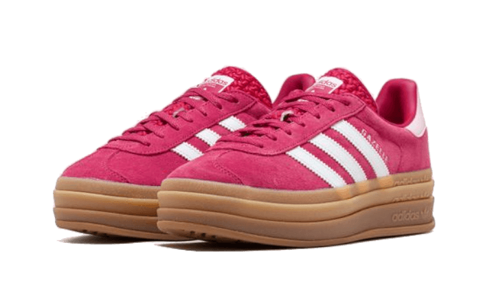 gazelle-bold-wild-pink-raven-sneakers