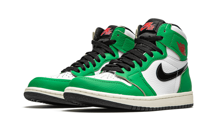 air-jordan-1-high-lucky-green-raven-sneakers