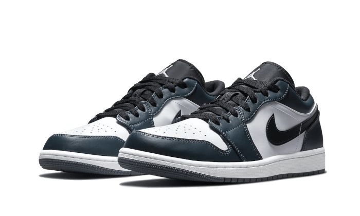 air-jordan-1-low-dark-teal-raven-sneakers