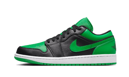 air-jordan-1-low-lucky-green-raven-sneakers