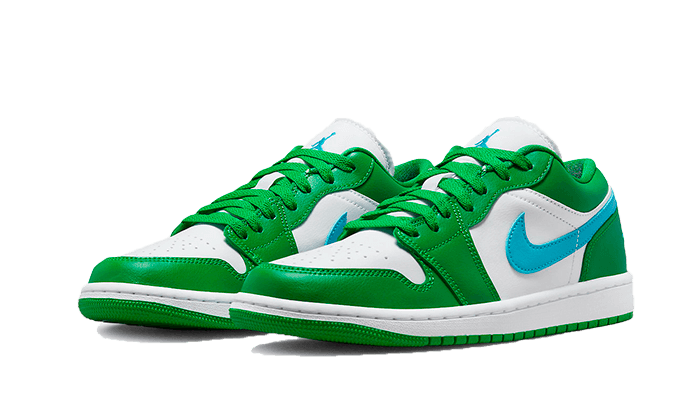 air-jordan-1-low-lucky-green-aquatone-raven-sneakers