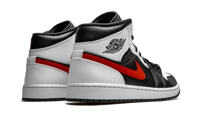 air-jordan-1-mid-black-chile-red-white-raven-sneakers