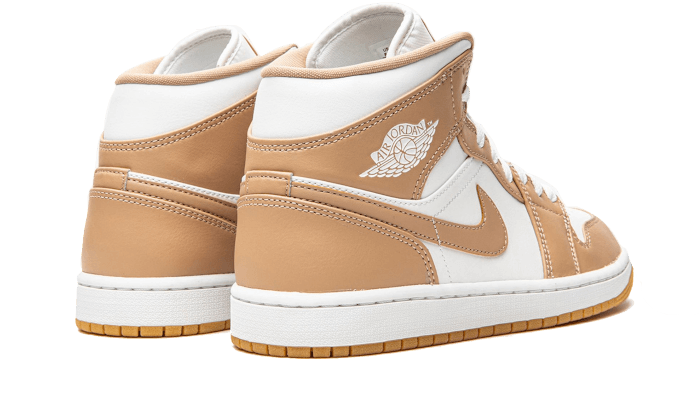 air-jordan-1-mid-tan-gum-raven-sneakers