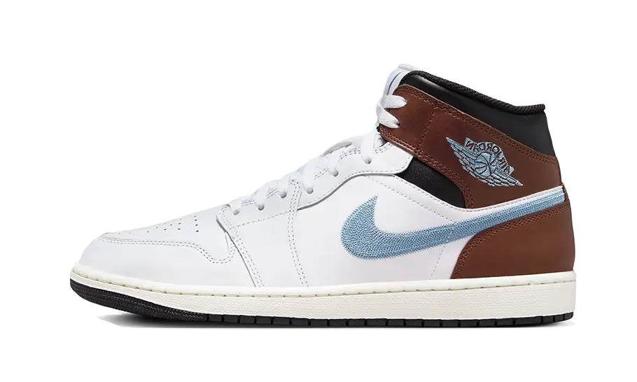 Air Jordan Air Jordan 1 Retro Mid SE Brown Blue Grey - FQ8162-142 / FQ7831-142