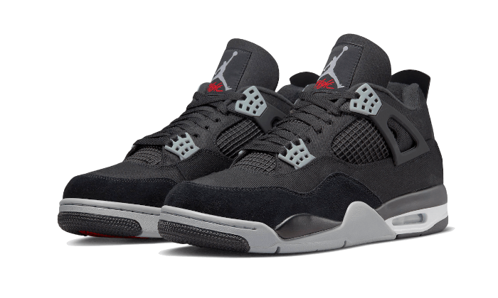 air-jordan-4-black-canvas-raven-sneakers