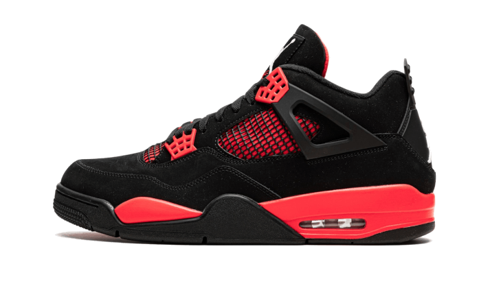 air-jordan-4-retro-red-thunder-raven-sneakers