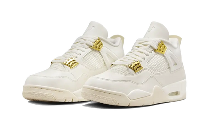 Air Jordan Air Jordan 4 Sail Metallic Gold - AQ9129-170