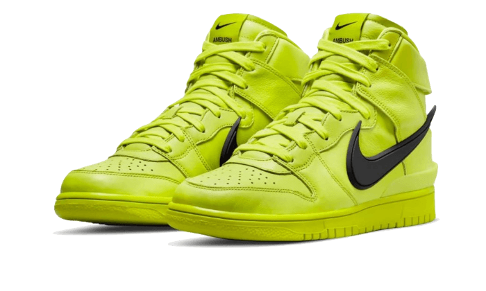 dunk-high-ambush-flash-lime-raven-sneakers