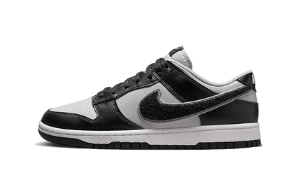 dunk-low-chenille-swoosh-grey-black-raven-sneakers