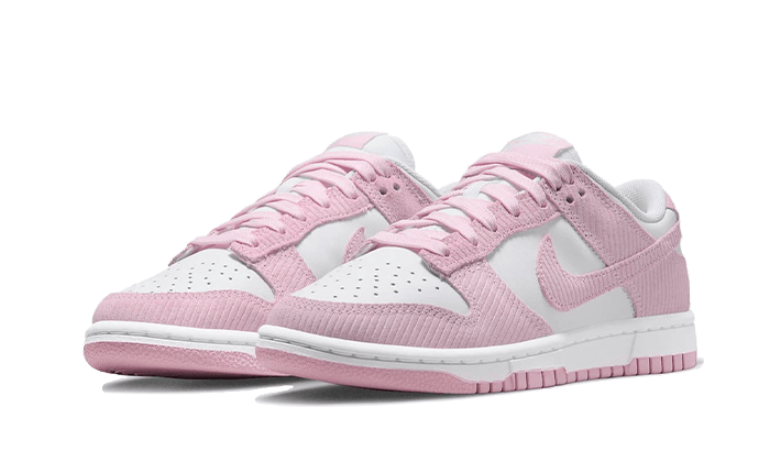 dunk-low-pink-corduroy-raven-sneakers