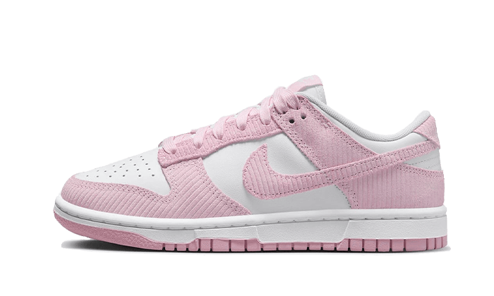 dunk-low-pink-corduroy-raven-sneakers