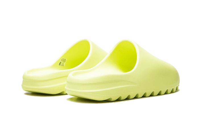 yeezy-slide-glow-green-restock-pair-2022-raven-sneakers