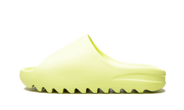 yeezy-slide-glow-green-restock-pair-2022-raven-sneakers